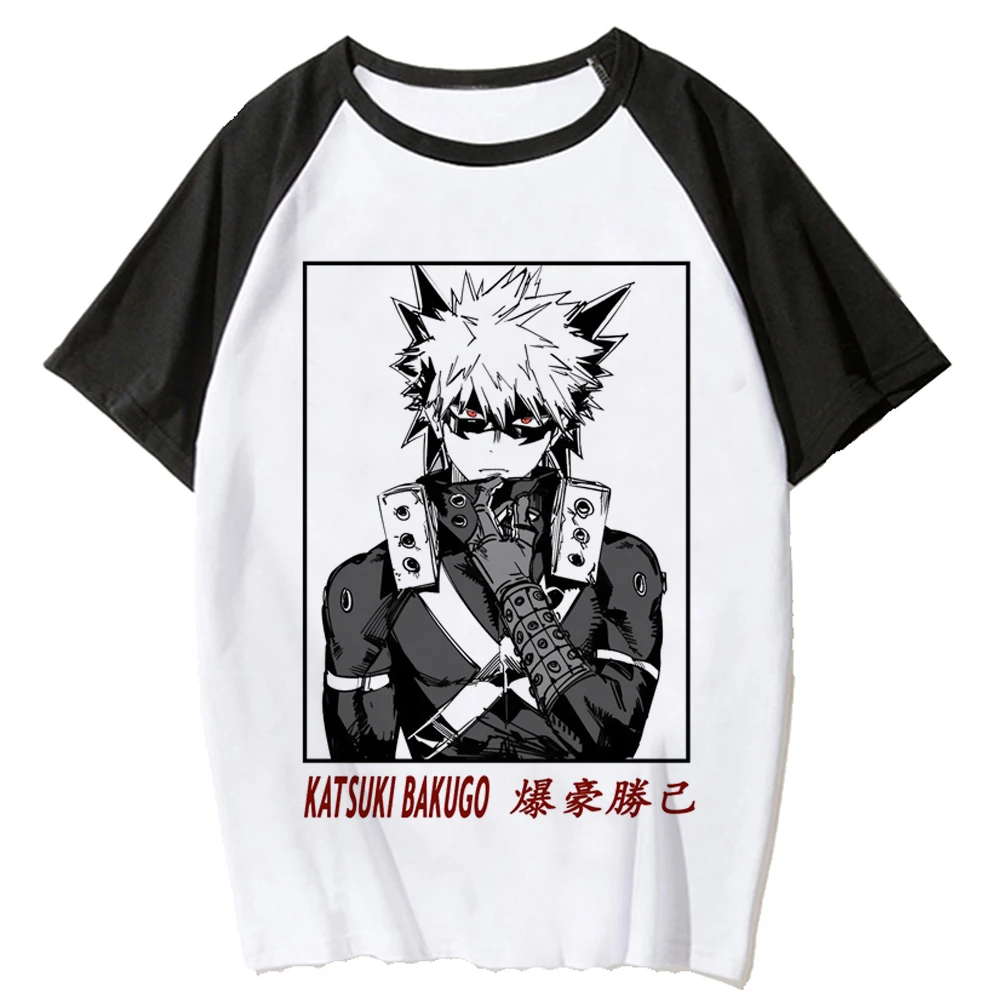 Bakugo Tee women comic manga tshirt female Japanese clothes