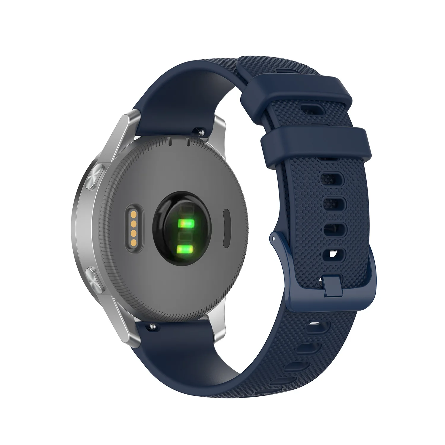 حزام سيليكون للغارمين Forerunner 255S 255 الموسيقى سوار مقاوم للماء ل Garmin Approach S42 S12 S40 الأصلي حزام الساعات الذكية