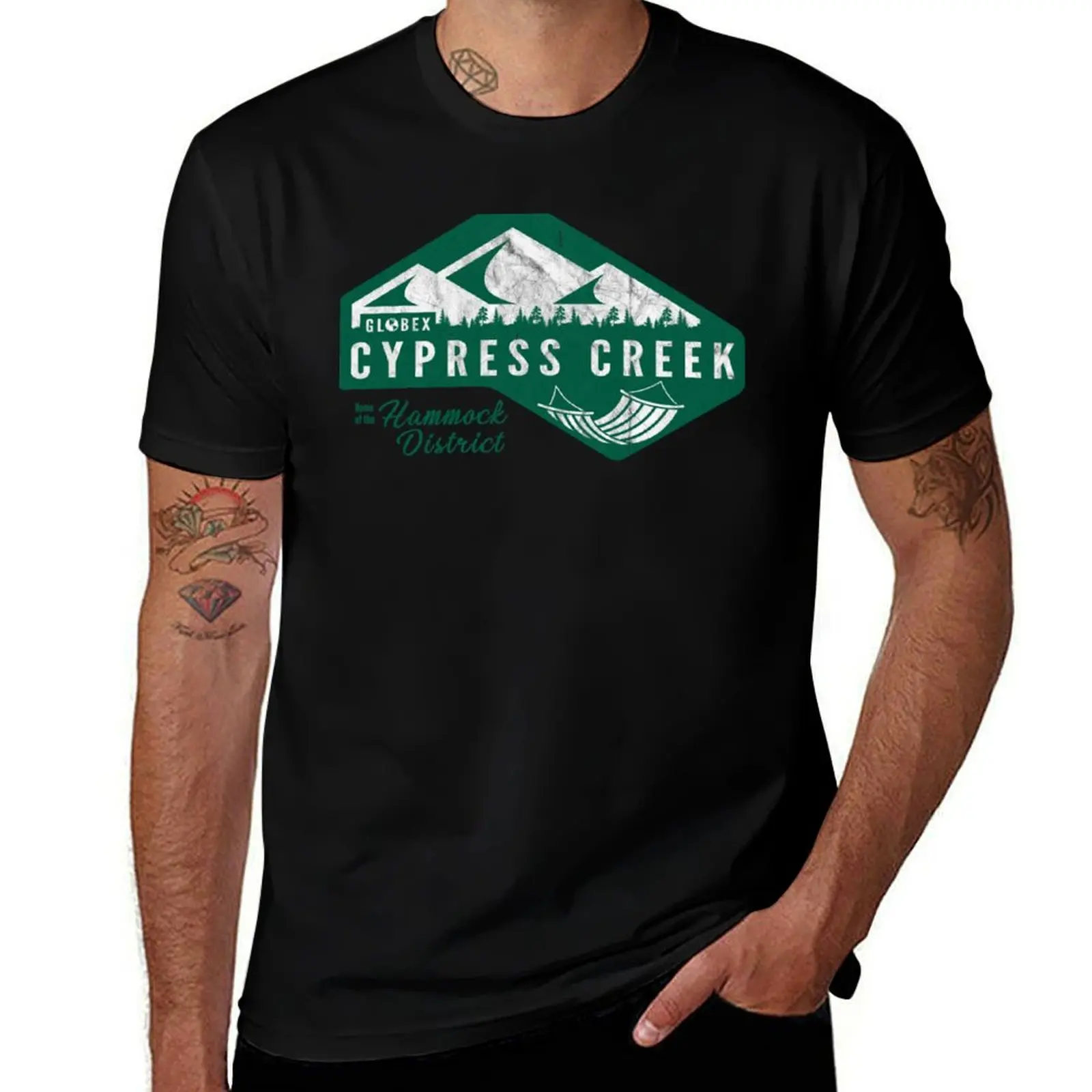 Globex Cypress Creek - Home Of The Hammock District - Hank Scorpio T-Shirt anime man clothes anime stuff t shirts for men pack