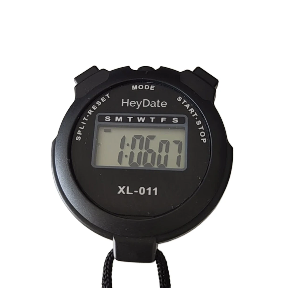 Heydate Stop Horloges, 2 Pack Multifunctionele Elektronische Digitale Sport Stopwatch Timer, Groot Display Met Datum Tijd En Alarm Plezier