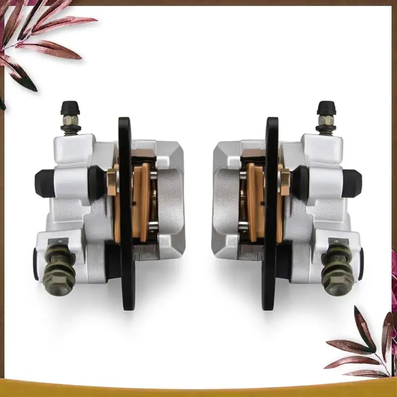 AB59-Front Left Right Brake Calipers For  Banshee Big Bear Grizzly Kodiak Raptor 3GD-2580T-01-00 3GD-2580U-01-00 Parts
