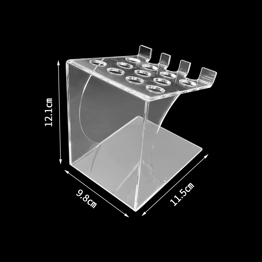 Dental Composite Resin Holder Syringe Dispenser Frame Transparent Acrylic Storage Box Acrylic Box Organizer Dentist Tools Box