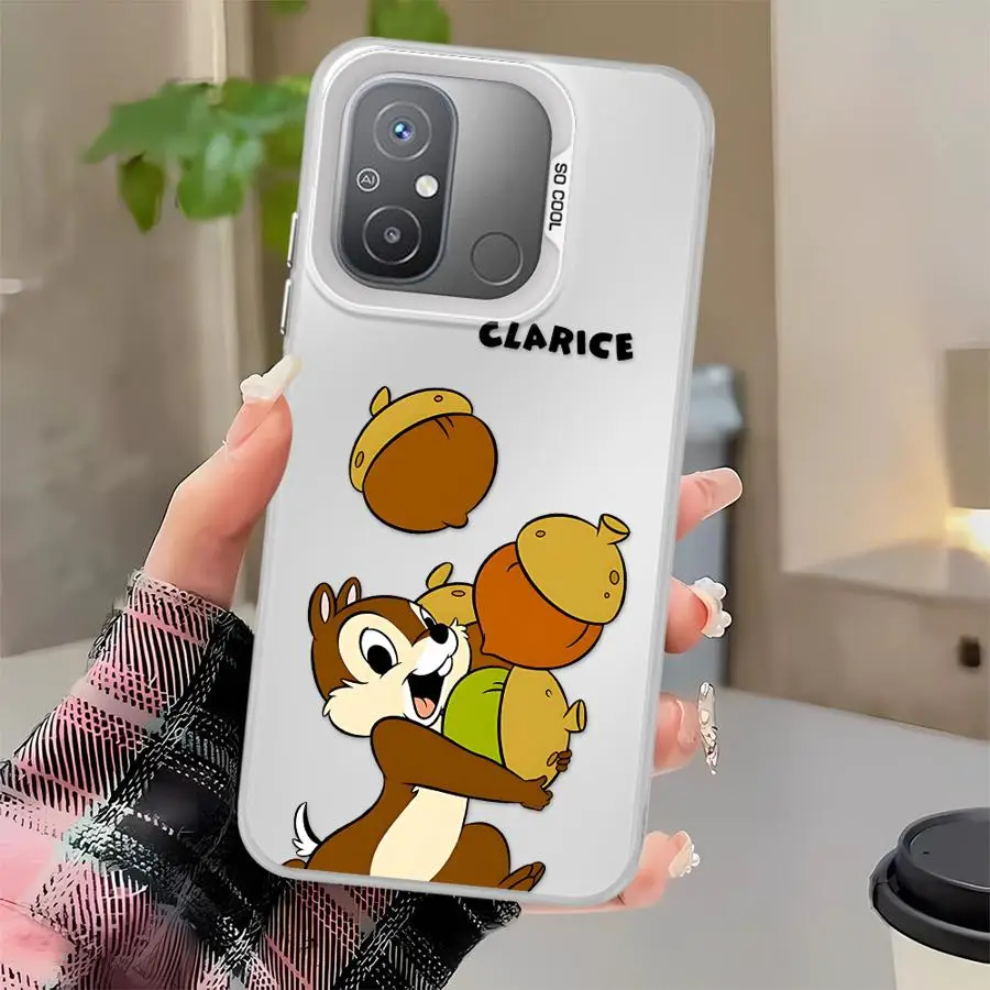 

Case for Xiaomi Poco X3 Pro C51 X3 NFC C61 C50 Soft Shell Disney Chip And Dale