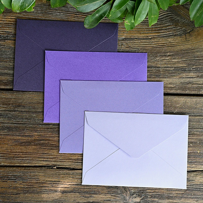 50pcs ซองสีเขียว Western สําหรับธุรกิจเครื่องเขียน Supplie โปสการ์ด Giftbox 162x114 มม.บรรจุภัณฑ์เก็บคําเชิญงานแต่งงาน