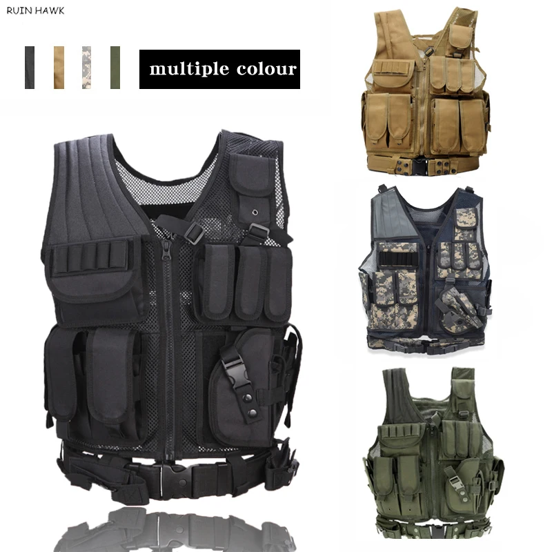 60D Nylon Military Tactical Plate Modular Quick Release System Waterproof Hunting Tactical Durable Vests Rig Airsoft Equipments