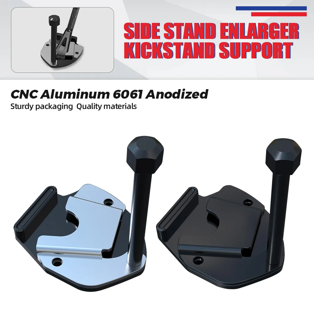 

2023 2022 Motorcycle Kickstand Foot Side Stand Extension Pad Support Plate For Honda CRF1100L AFRICA TWIN Adventure Sports DCT