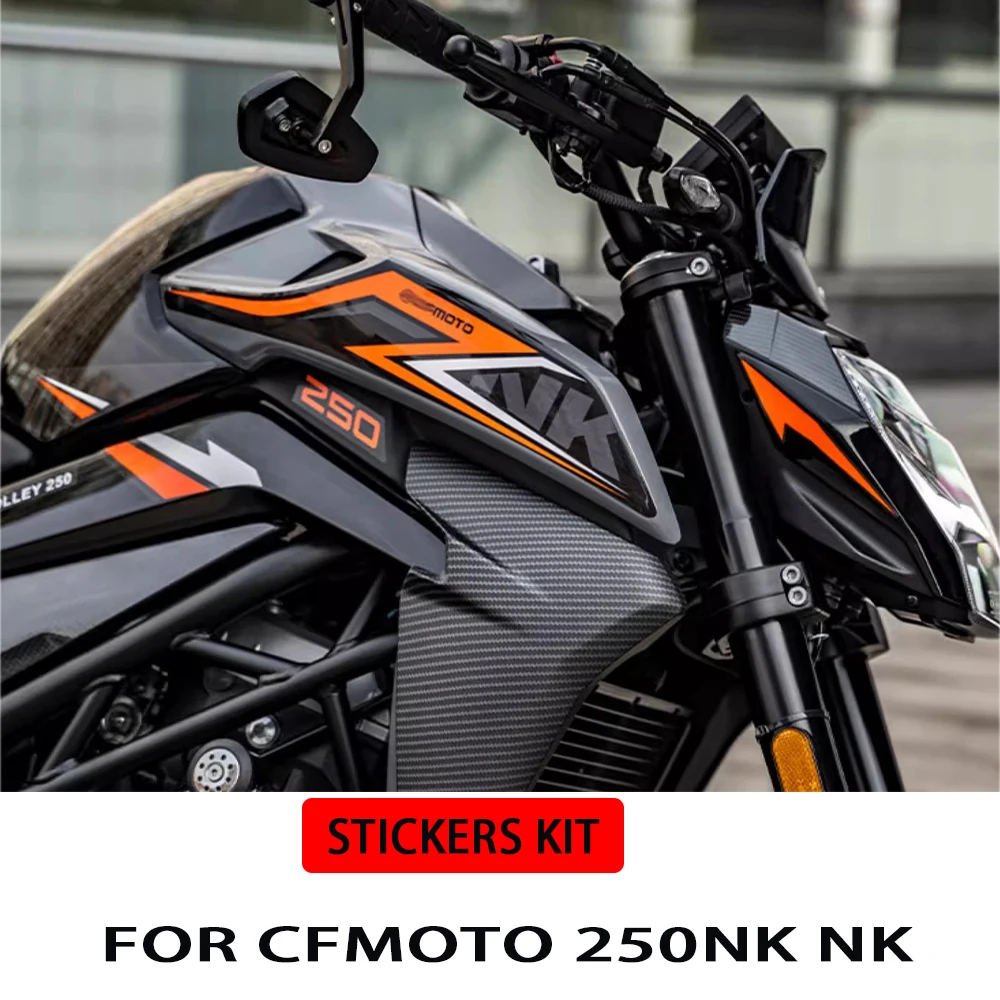 for CF MOTO NK250 Accessories Decorative Stickers Full Set Of Decal Paint Protection 2022 For CFMOTO 250NK NK 250 Retrofit Parts