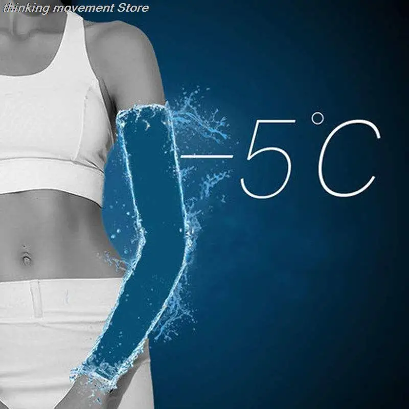 Manicotti con protezione UV per esterni - Manicotti rinfrescanti per uomo e donna, guanto estivo sottile e traspirante e copertura per il braccio