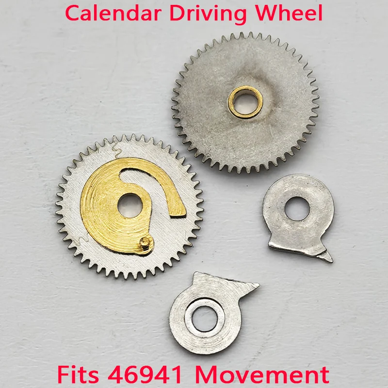 1/2/5 PCS 46941 Movement Watch Calendar Driving Wheel Fits Oriental Double Lion 46941 Movement Watch 46941 Spare Repair Parts