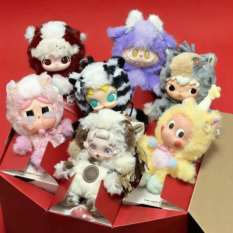 

POP MART Серия Have A Good Run: Слепая коробка-сюрприз, настольное украшение, игрушки-фигурки, аниме-персонажи, милые модели, подарок для девочек