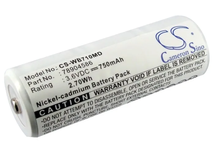 Medical Battery For Welch-Allyn 78904586 Cardinal Medical CJB-191   DiversifiedN N36751   Keeler VISTA 200 HANDLE