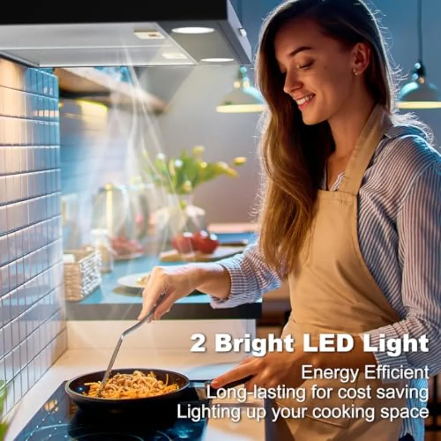 30 بوصة تحت الخزانة شفاط المطبخ الترا سليم موقد المطبخ تنفيس هود للمطابخ الحديثة أنابيب القناة للتحويل فرن العادم #6