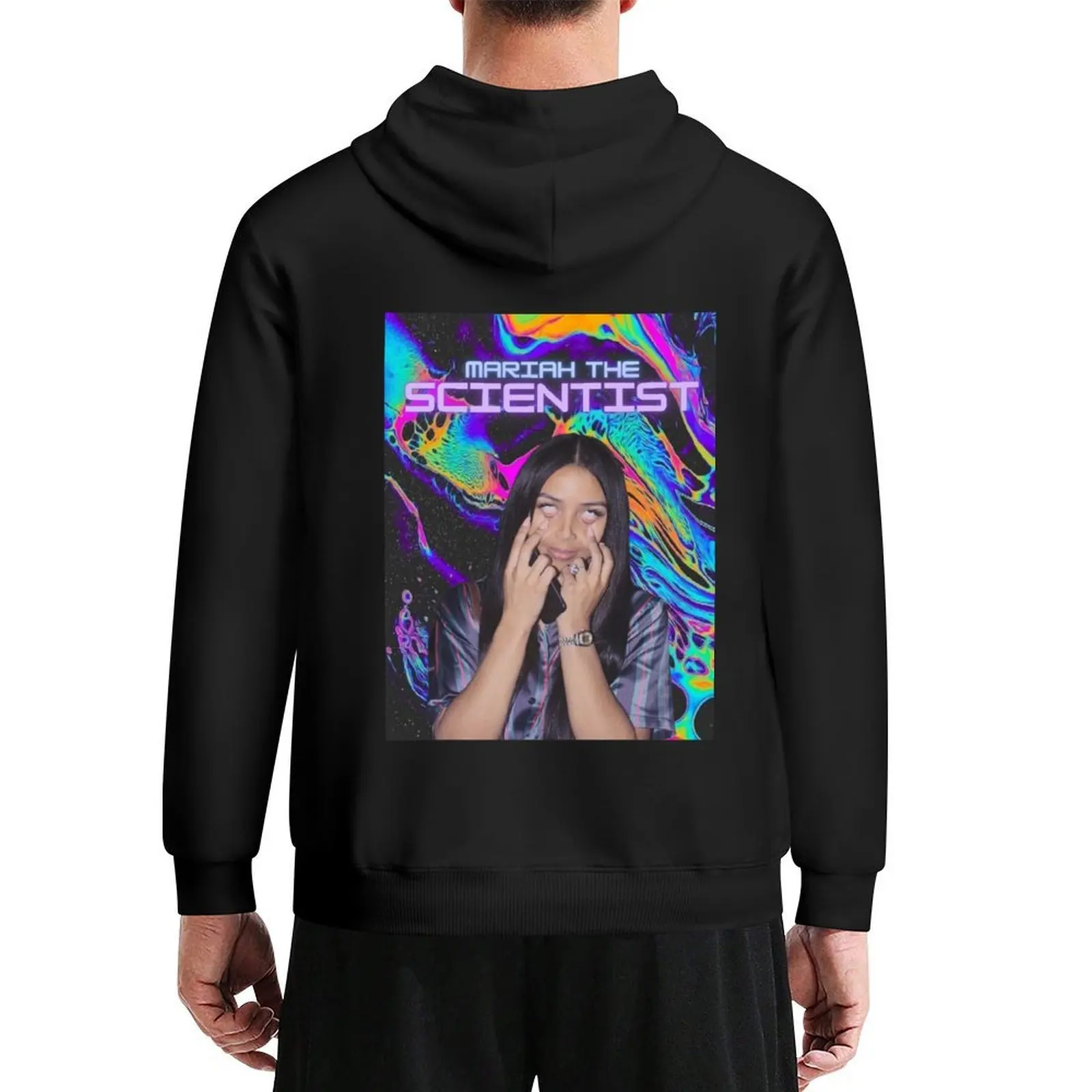 

MARIAH THE SCIENTIST TRIPPY DESIGN Hoodie clothes for men anime clothing autumn clothes men's coat autumn hoodie