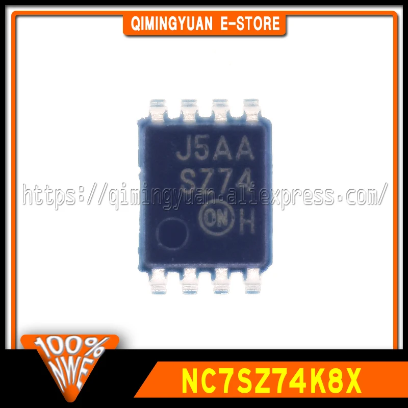 10 ~ 100PCS/uno NC7SZ74K8X NC7SZ74 Logo SZ74 VFSOP-8 Nouvel Original En Stock