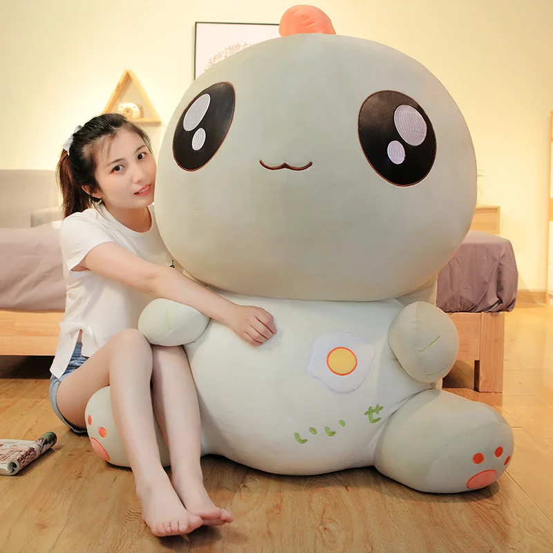 25-60cm Lovely Big Eyes Dinosaur Plush Toy Soft Animal Pillow Playmate Stuffed Dolls Plush Sofa Cushion Boy Birthday Gift New