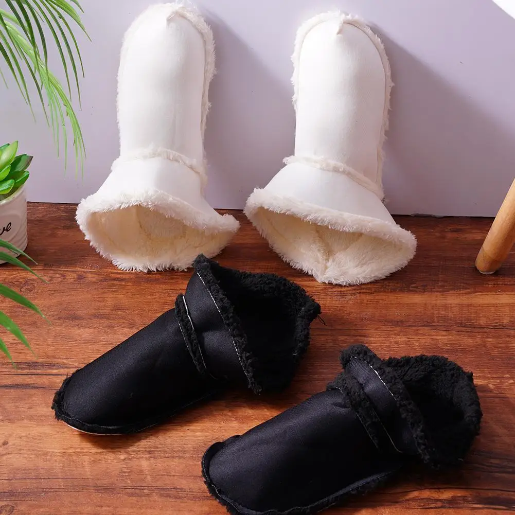 Sepatu berlubang penutup lengan lembut sepatu bantalan dapat dilepas pengganti Sol tebal halus hangat dapat dicuci untuk sandal Croc