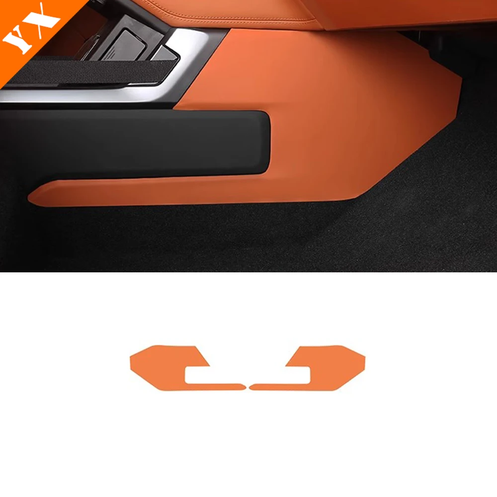 

Для BYD U8 YangWang U8 Аксессуары из АБС-кожи, противоударная накладка для центральной консоли автомобиля, противоударная накладка для переключения передач автомобиля, внутренняя сторона