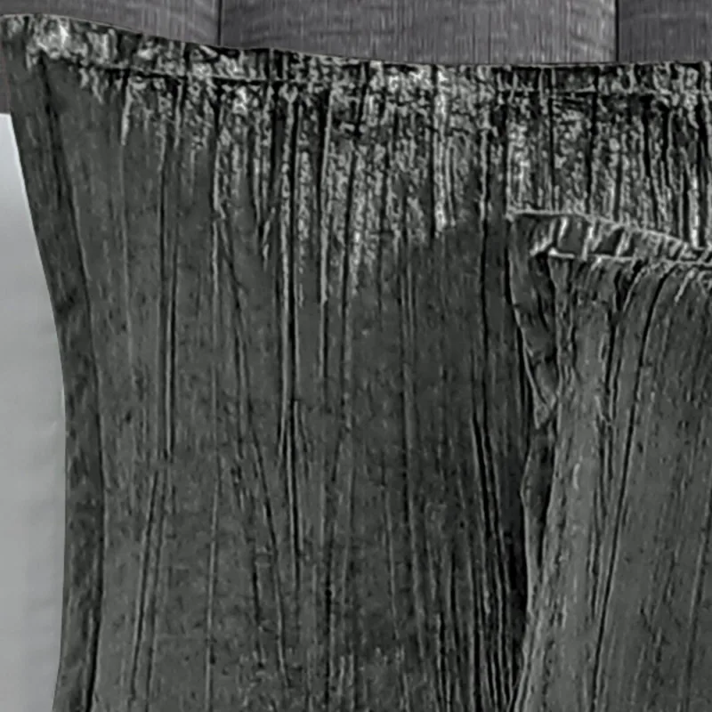 طقم لحاف مكون من قطعتين من تورين فحمي مزدوج