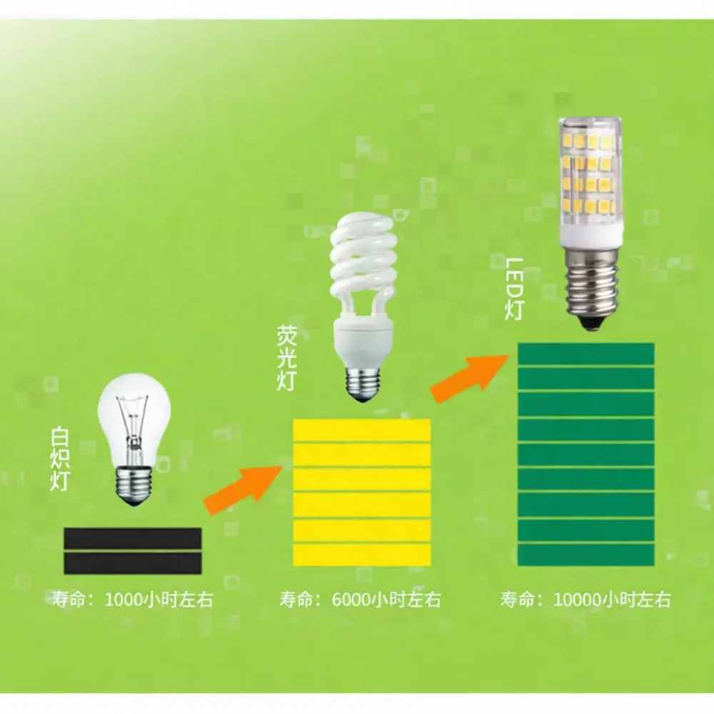 Energy Efficient LED Spotlight E12 E14 Socket Warm White Light For Home Fridge Bedside Lamp Sewing Machine Spare Part