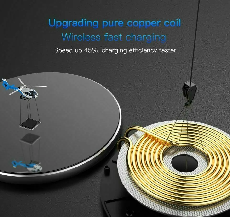 120W Fast Wireless Charger for iPhone 15 14 13 12 11 Desktop wireless Charging Pad for Samsung S22 S21 S20 Huawei P40 P30 P20