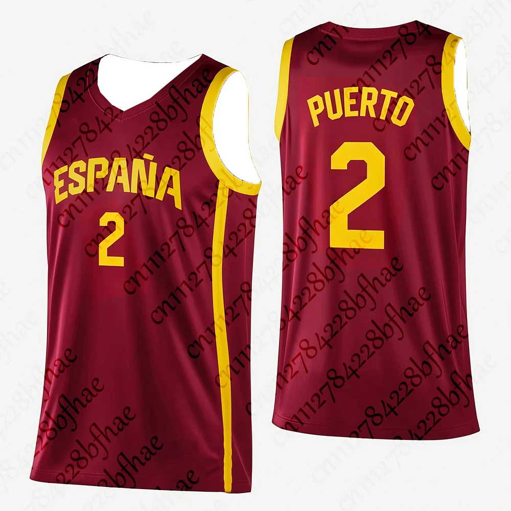 Summer Sports Competition Spain Basketball Outdoor Thin Tank Top Quick Drying Breathable Lightweight Competition Tee for Kids