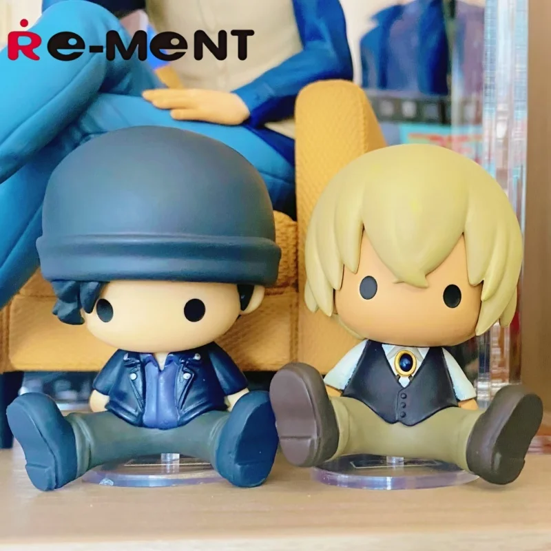 Détective Conan Kudo Shinichi voleur fantôme Re-Ment Petadoll série Anime Collection boîte aveugle Figure modèle jouet cadeau