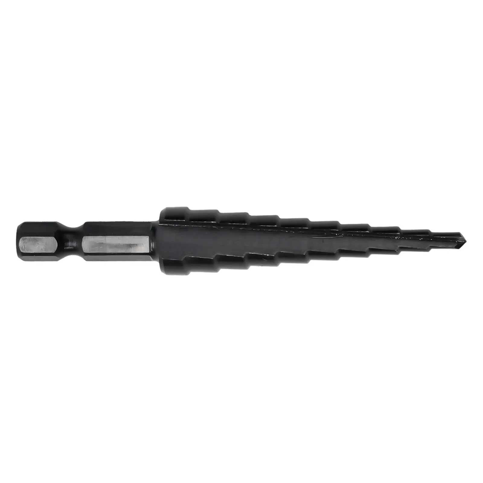 1Pc Step Drill Bit 3-12mm 4-12mm 4-20mm Straight Groove Titanium Coated Wood Metal Hole Saw Cutter Core Drilling Tools Set