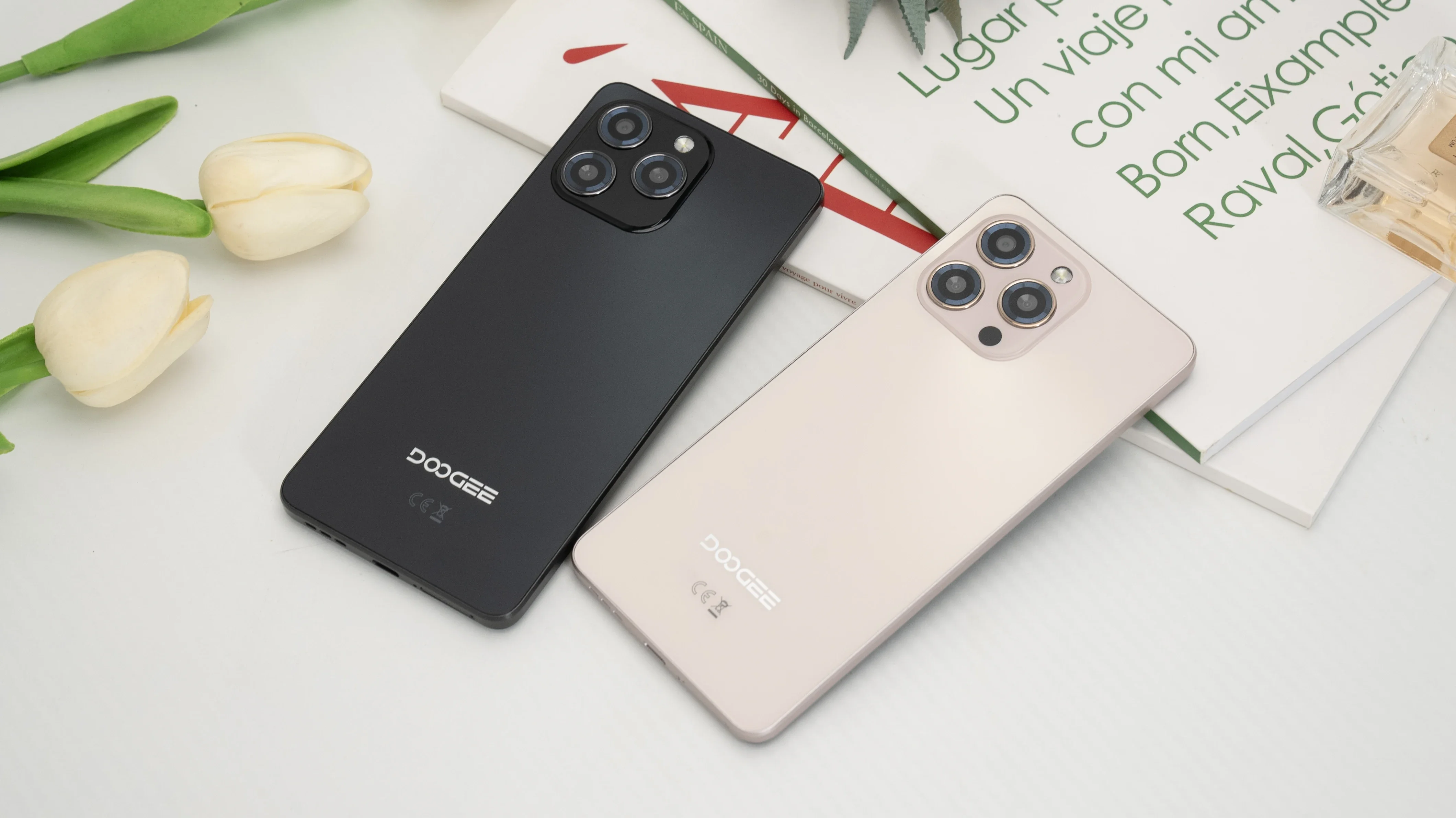 DOOGEE Note58 Pro Smartphone 6.75" HD+ Display Telephon Portable 8GB RAM 256GB ROM 6250mAh Battery Android 15 NFC Mobile Phones