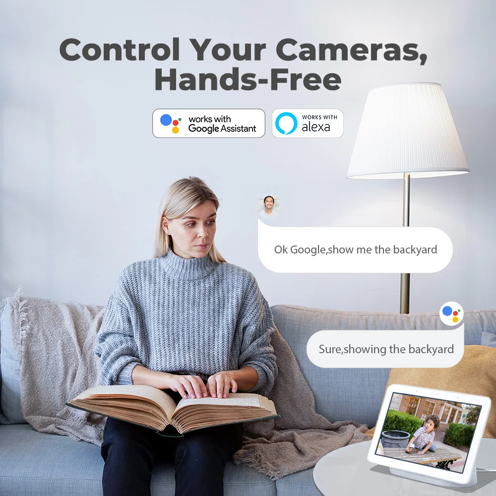 Reolink 5MP Menselijk/Auto Detectie Smart Home 2.4G/5Ghz Nachtzicht Onvif Sd Card Slot 256gb Waterdichte Camera Wifi RLC-510WA