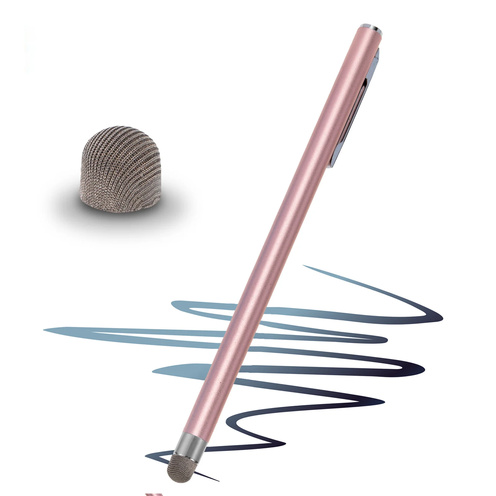 

10Pcs 6mm Mesh Fiber Tips Compatible with All Touch Screen Phones Tablets Perfect for Sketching Writing Touch Screen Pen Tips