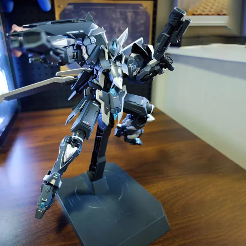 En Stock Xiwanshe J20 Cangwei Dragon Soul Fighter aleación montaje modelo Transformable Mecha Poseable figura de acción Robot juguete para regalo