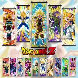 Dragon Ball Poster Anime Home Decoration Vegeta Hanging Painting Majin Buu Scroll Pictures Canvas Wall Art Print For Living Room