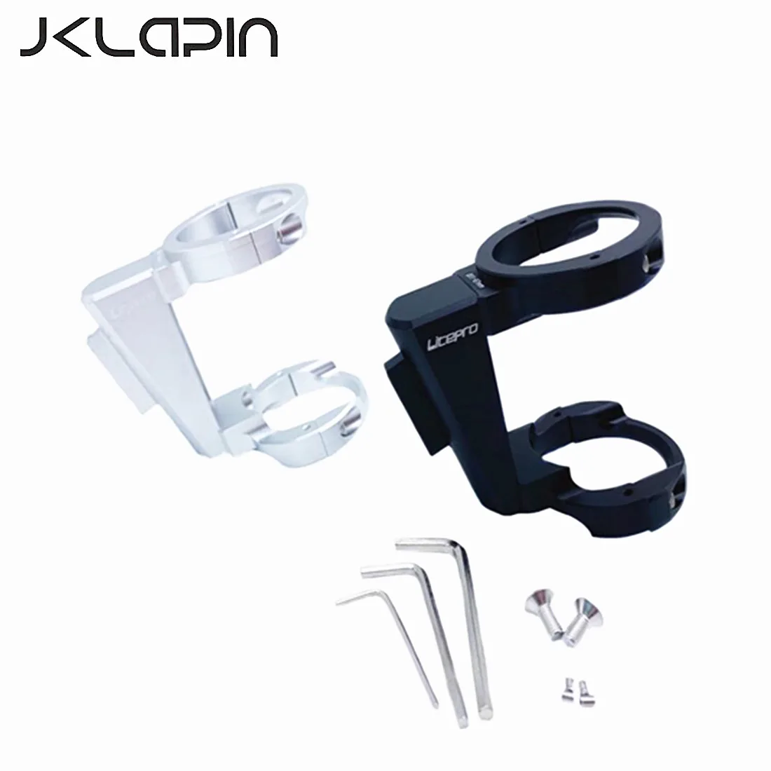 JKLapin Litepro Folding Bicycle 412 Pig Nose Mount Aluminum Alloy Pig Nose Conversion Seat Adapter Mount 51-87mm