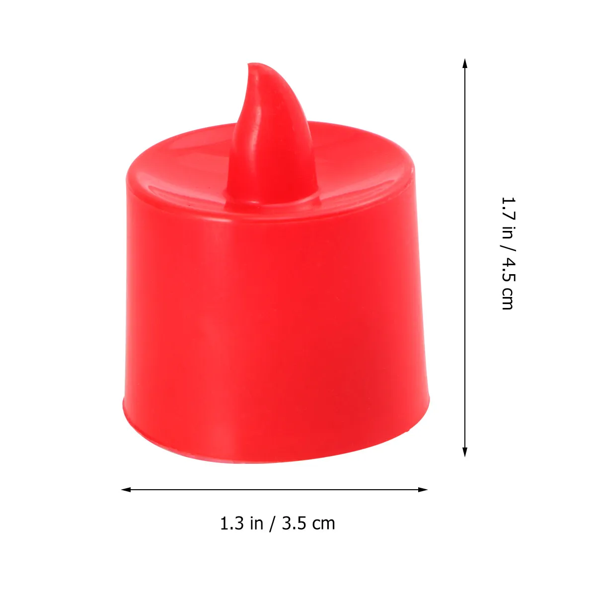 12Pcs LED Tea Light Candles Flameless Simulation Candles for Party Decorations Romantic Lamps Night Lamp Use