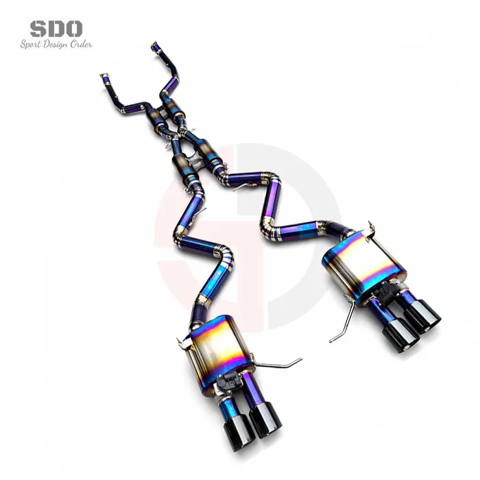 Tun Catback Exhaust for BMW M3 E90 E92 E93 4.0L (2008-2013) Titanium Escape Weight Reduction Valve Exhaust Muffler System