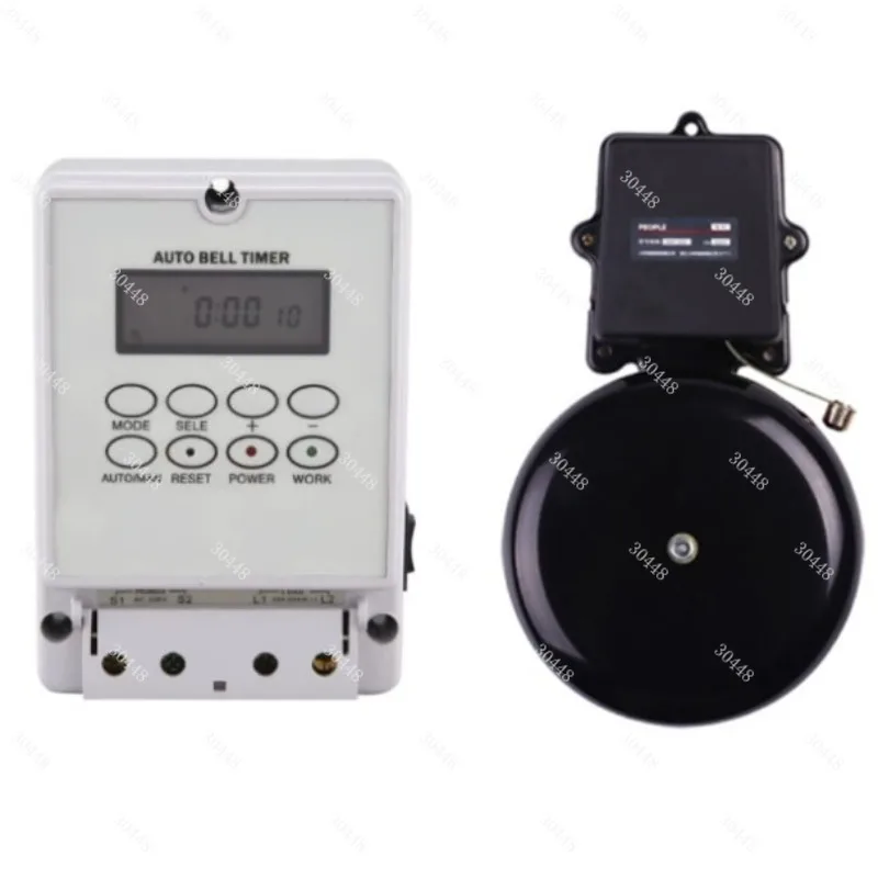

220V Automatic Microcomputer Bell Timer Controller KG3022D Time Control Programmable Switch