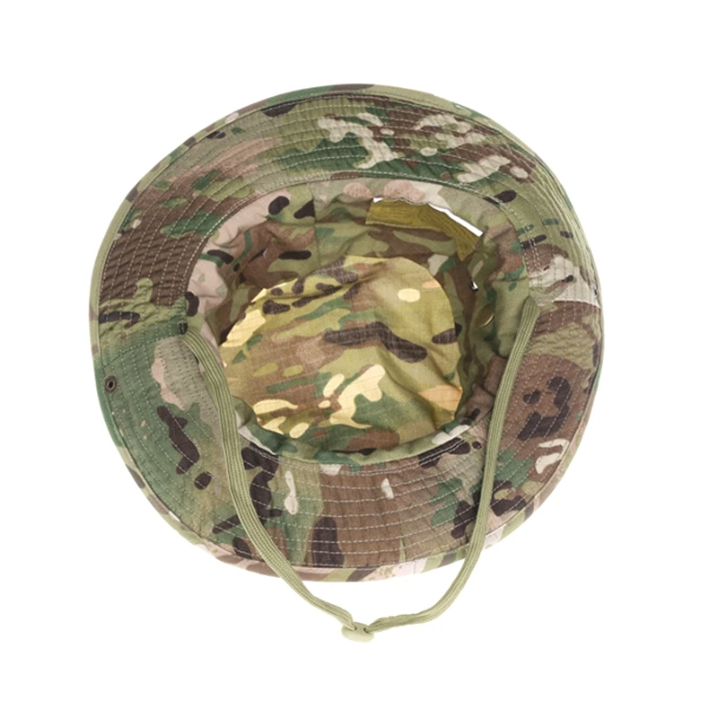 Tactical Cap Men Camouflage Boonie Hat Sun Protector Outdoor Paintball Airsoft Army Training Fishing Hunting Hiking Scarf