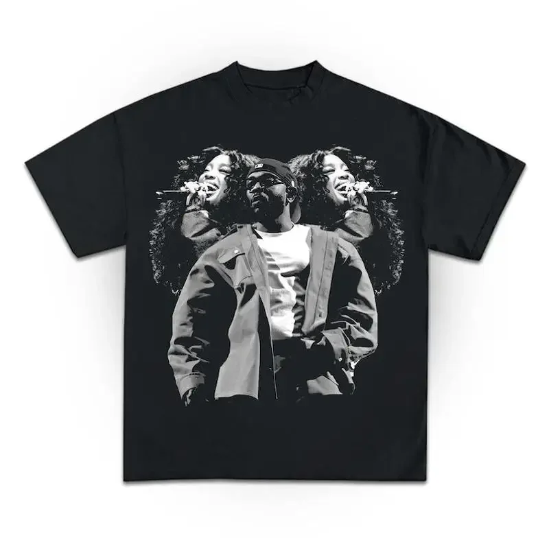 Kendrick and Sza Grand National Tour 2025 t shirt S 5XL Multicolor