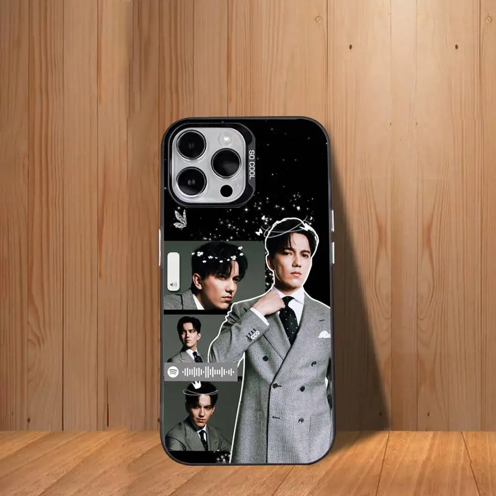 D-DimashS QudaibergenS Funda de teléfono para iPhone 17,16,15,14,13,12,11, Mini,Pro,SE,MAX Funda blanca mate a prueba de golpes