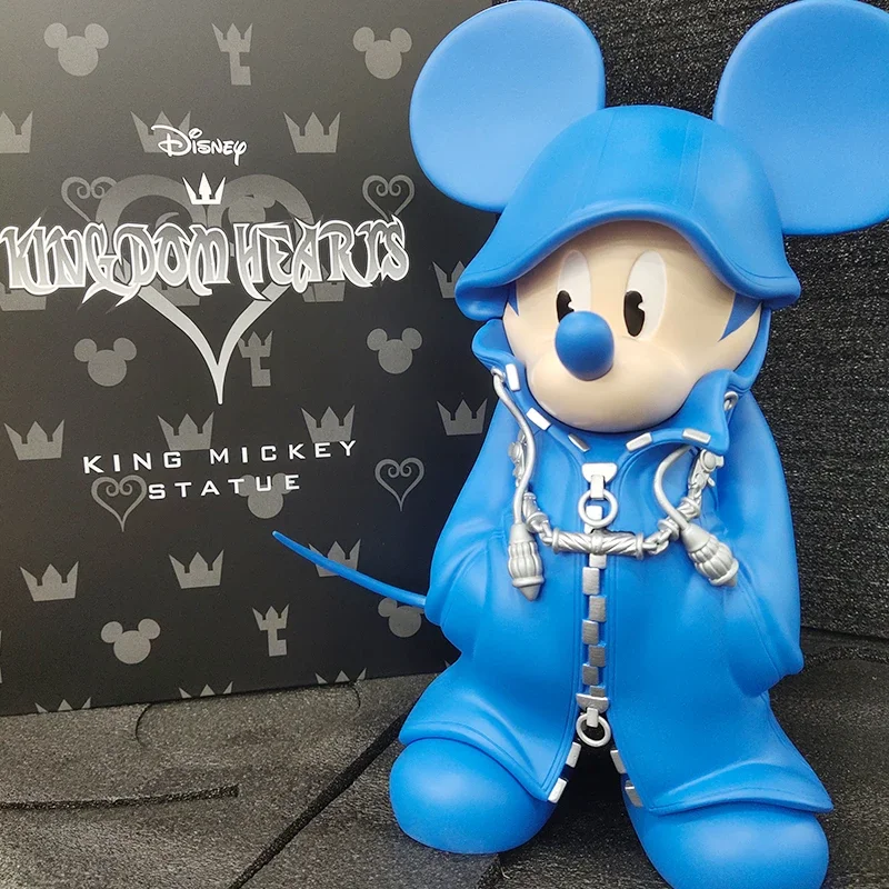 Disney Mickey Mouse Figure Kingdom Hearts 30cm Action Figurines Anime Ornament Resin Collection Dolls Model Toys Birthday Gift