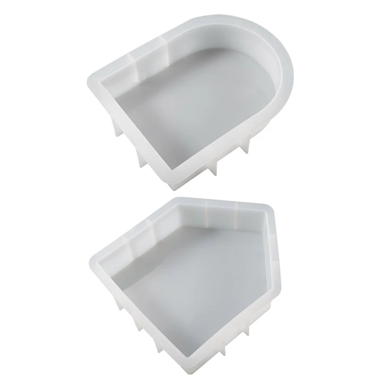

Diy Crystal Drop Table Bookend Mold Mirror Ornament House Mold