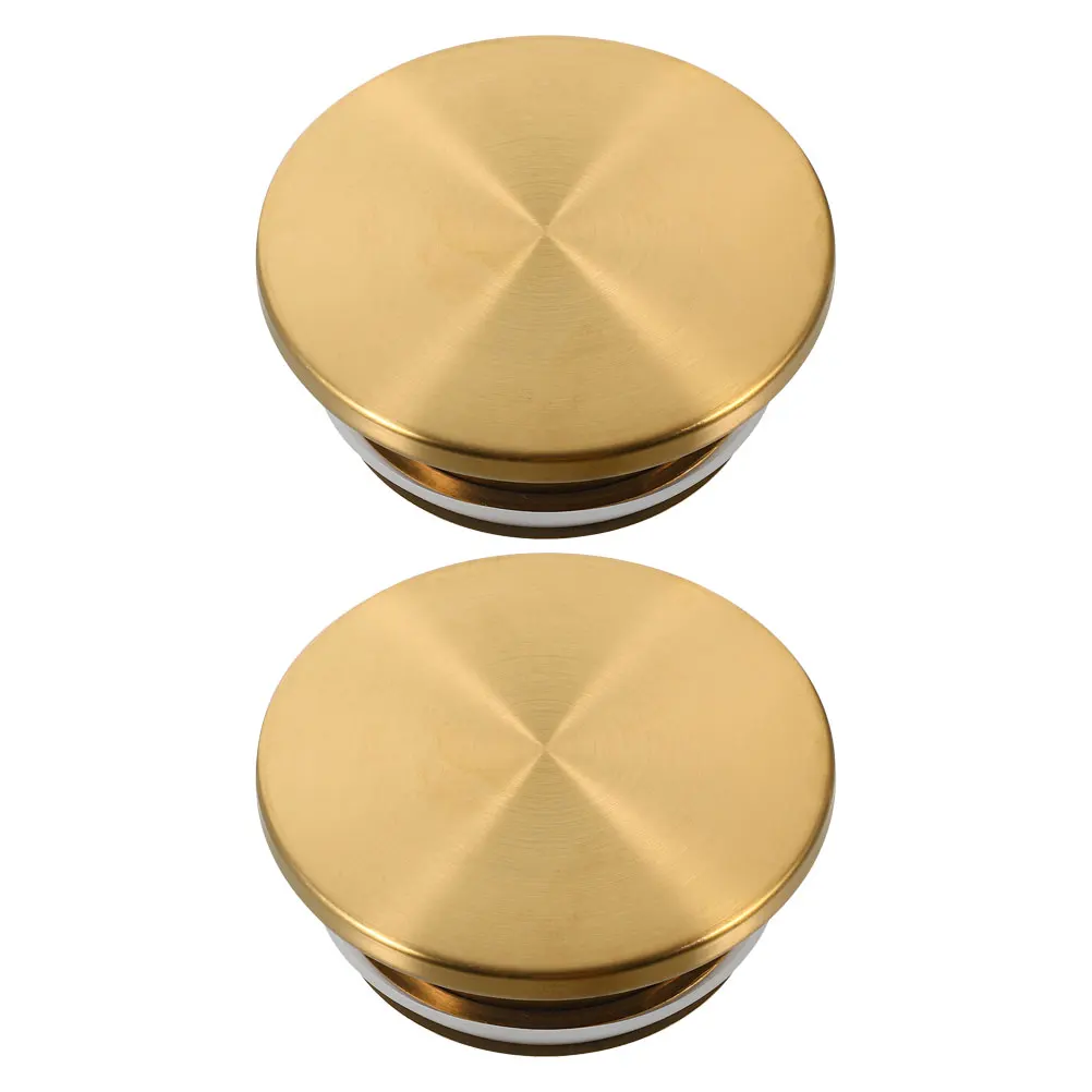 

2pcs Stainless Steel Replacement Lid Heat Resistant Sealing Carafe Pitcher Water Jug Cap Reusable Easy Clean Outdoor