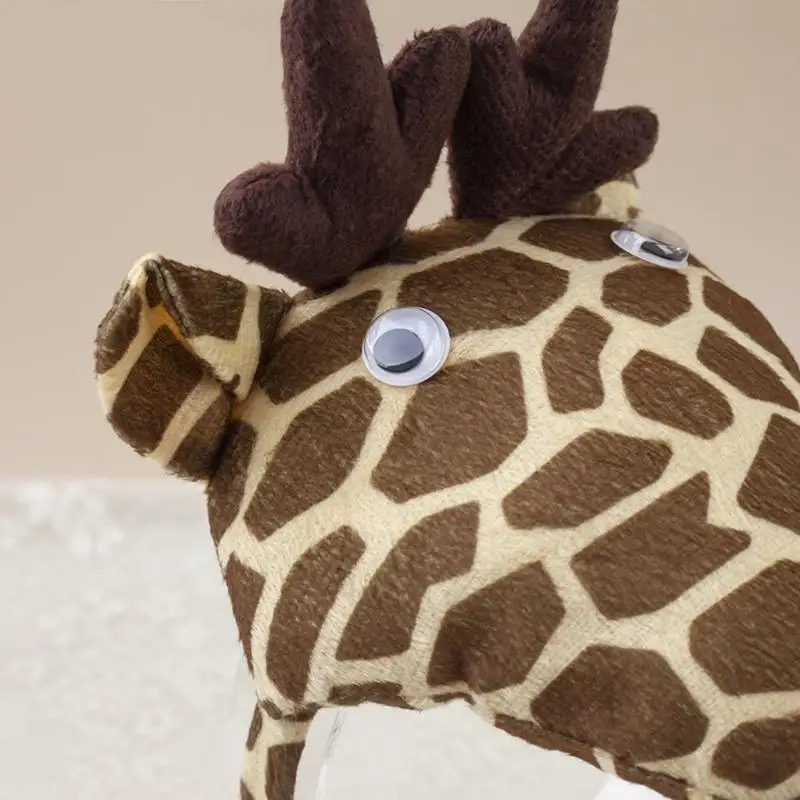 634C زي الزرافة الحيوانية مجموعة للأطفال الفتيات الزرافة آذان رئيس BOWTIE TUTU SKIRFE GIRAFFE TAIL لحفلة COSPLAY