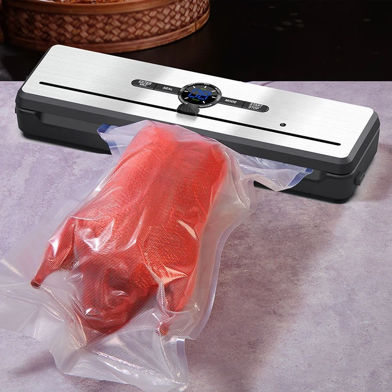2025 Hot Sale Newest Home and Kitchen Vacuum Sealer Packing Sealing Machines Food Plastic Sealer