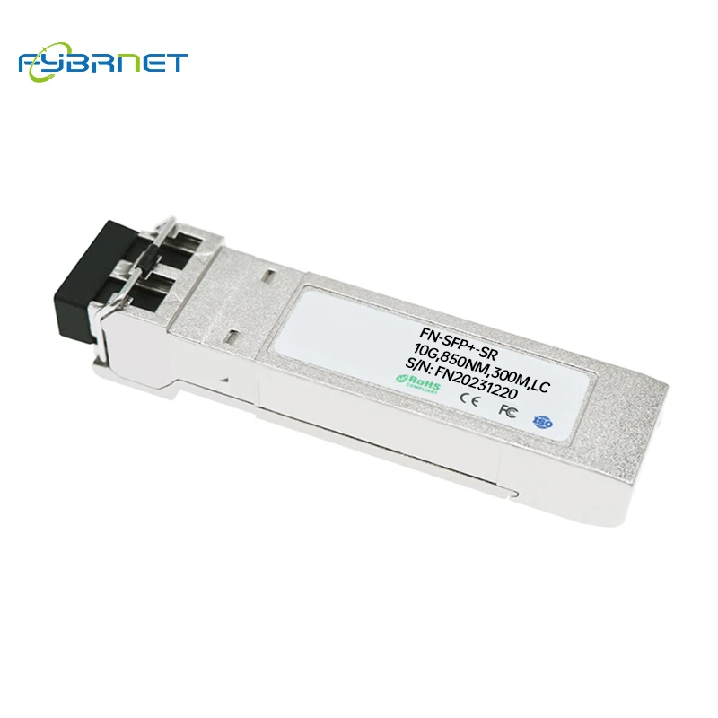 10G SR SFP + модуль многорежимный Дуплексный LC 300 нм м волоконный SFP модуль приемопередатчика совместимый с волоконным переключателем Cisco/Mikrotik/H3C