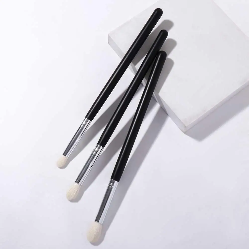 Pcs Beauty Tool Cosmetic Brush Wooden Ergonomic Handle Kabuki Brush Eyeshadow Crease Brush Tapered Blending Brush Makeup Brush