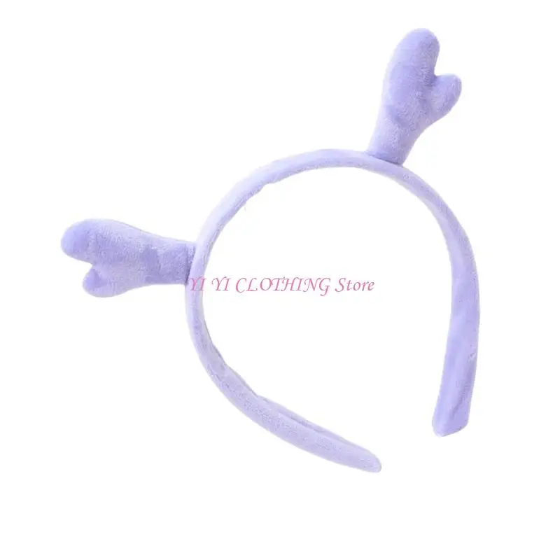 N5KF Furry Nezha Buns Opaska na głowę Anime Hair Akcesoria do zabawy fryzury