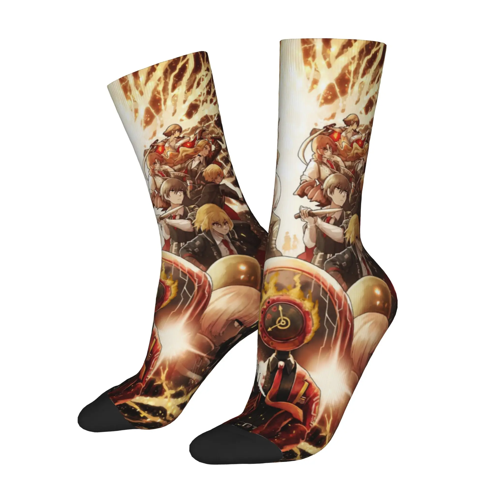 Limbus Company Project moon Accessories Men Women Socks Breathable  Sport Crew Socks Comfortable Small Gifts