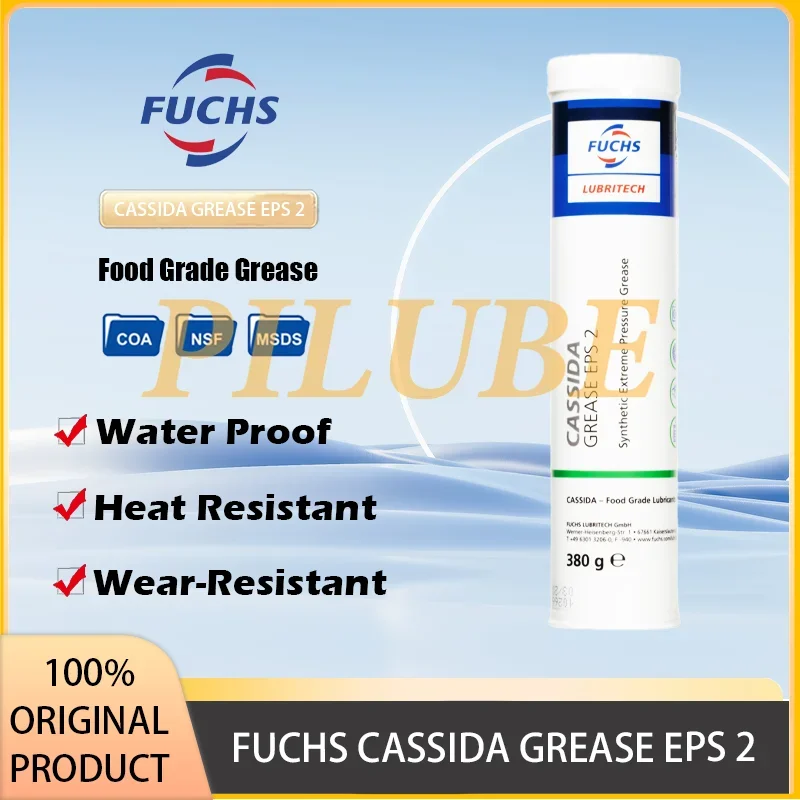 FUCHS CASSIDA GREASE EPS 2 High Quality Food Grade Lubricant for Safe and Reliable Equipment Performance Original Product