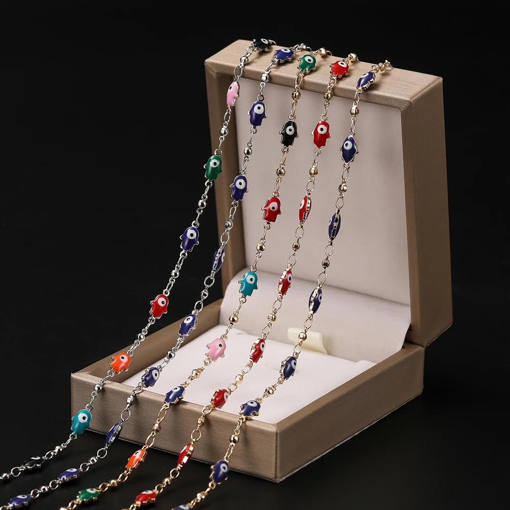 1 metre Kristal Yağ Damlası Bo - Evil Eye Bracelet incelemesi ve fiyatı
